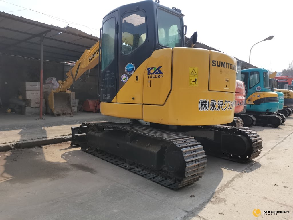 Sumitomo SH75 Crawler Excavator Original good conditon SH75 2019 1 Crawler Excavators
