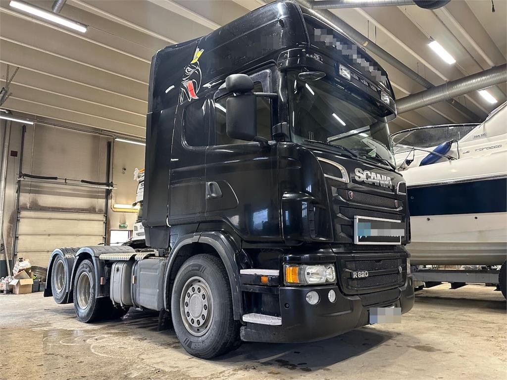 Scania R620 6x2 tractor unit w/ tipping hydraulics and as 2013 21610 R620 6x2 tractor unit w/ tipping hydraulics and as 20...