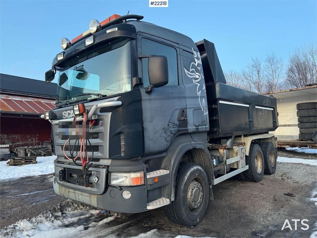 Scania R560 6x4 snow-prepared tipper truck 2007 22218 R560 6x4 snow-prepared tipper truck 2007 1 Tipper trucks