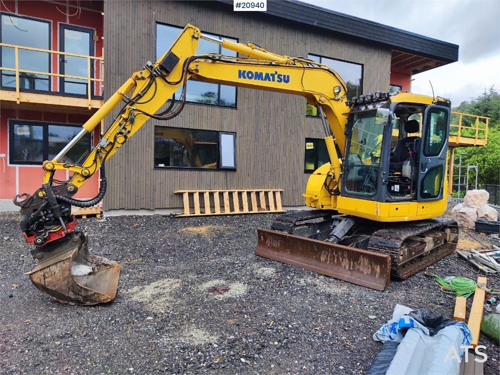 Komatsu PC78US-10 excavator with rototilt and 3 buckets. W 2017 20940 PC78US-10 excavator with rototilt and 3 buckets. W 2...