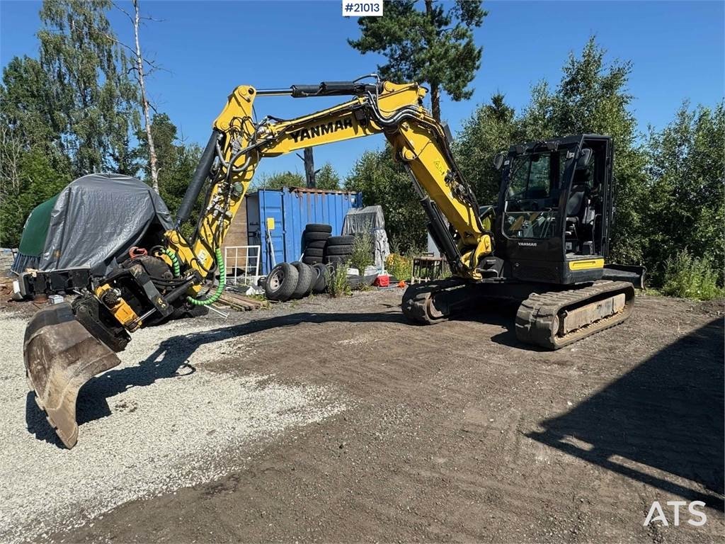 Yanmar VI080-1a w/ Leica geosystem, broom, rototilt and 3 2021 21013 VI080-1a w/ Leica geosystem, broom, rototilt and 3 20...