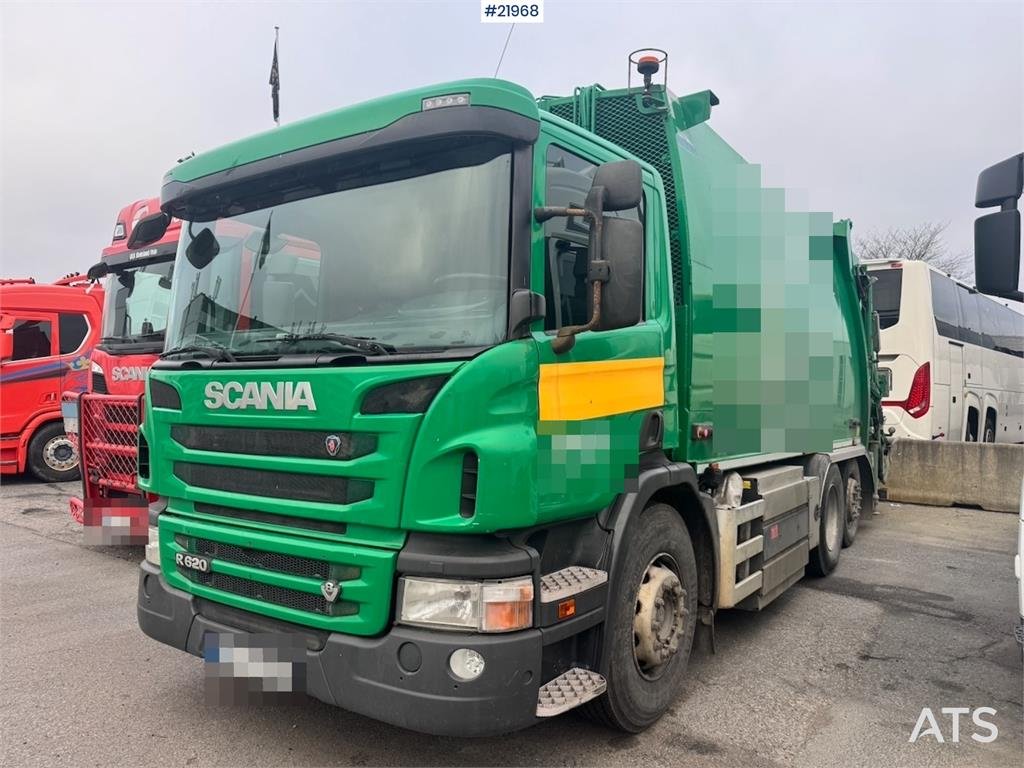 Scania P340 LPG 6x2 Refuse truck w/ Crane. 2015 21968 P340 LPG 6x2 Refuse truck w/ Crane. 2015 1