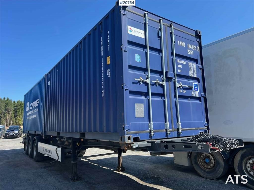 Krone sd 3 axle container semi 2019 20754 sd 3 axle container semi 2019 1