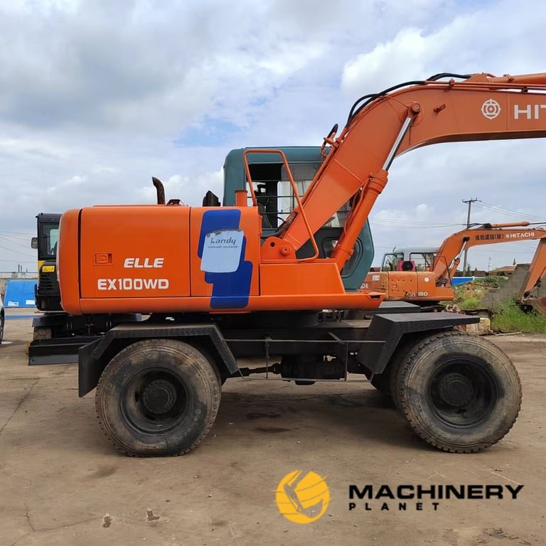 HITACHI Wheel Excavator EX100WD Low Price EX100WD 2019 1 Wheel Loaders