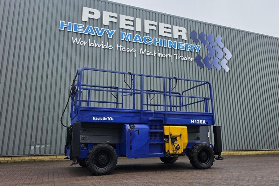 Haulotte H12SX Diesel, 4x4 Drive, 12m Working Height, 700kg 2004 HAULOTTE - H12SX - 90084 H12SX Diesel, 4x4 Drive, 12m Wor...