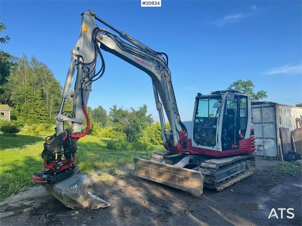 Takeuchi TB290-2 Crawler Excavator w/ Rototilt, 3 Buckets a 2023 20834 TB290-2 Crawler Excavator w/ Rototilt, 3 Buckets a ...