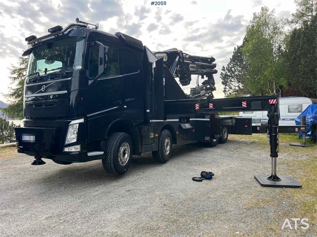 Volvo FH 540 8x2 Crane truck w/ 165 t/m HIDROKON crane w 2021 20511 FH 540 8x2 Crane truck w/ 165 t/m HIDROKON crane w 202...