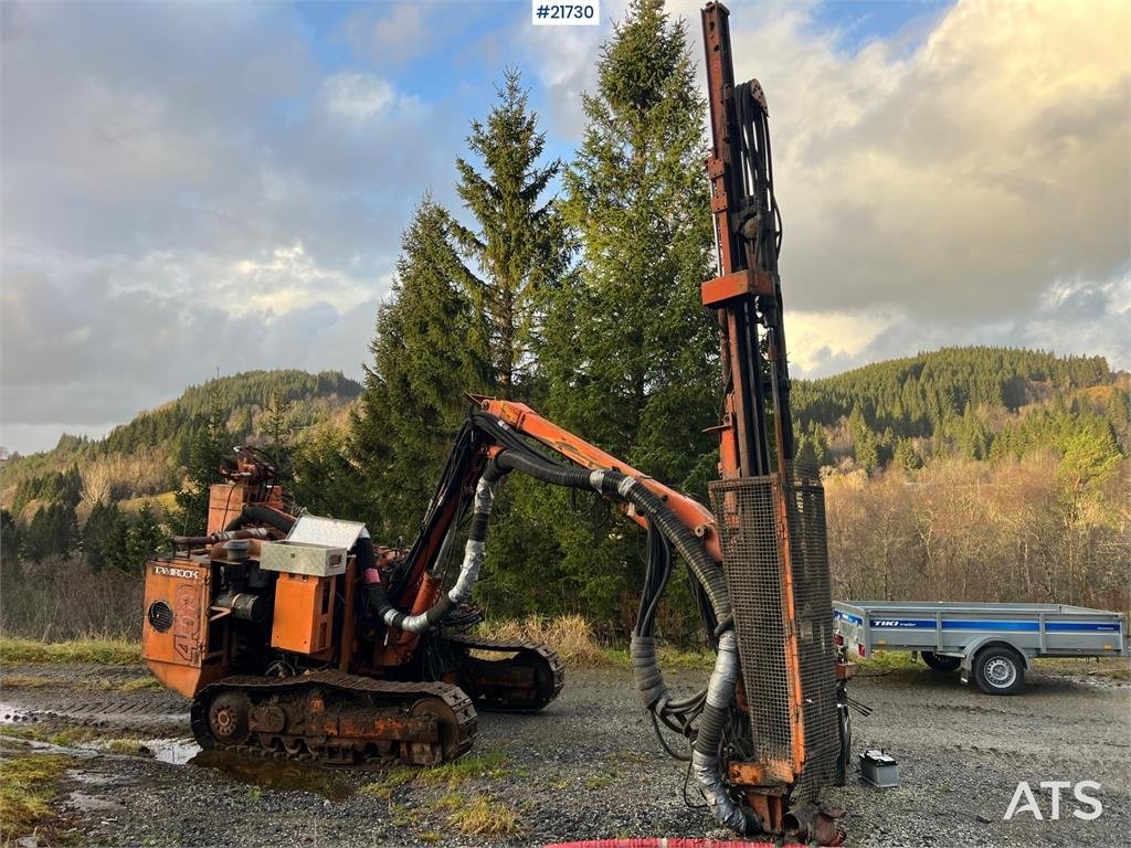 Tamrock DHA400 Drilling rig w/ CPR 438L hammer 1986 21730 Tamrock DHA400 Drilling rig w/ CPR 438L hammer 1986 1