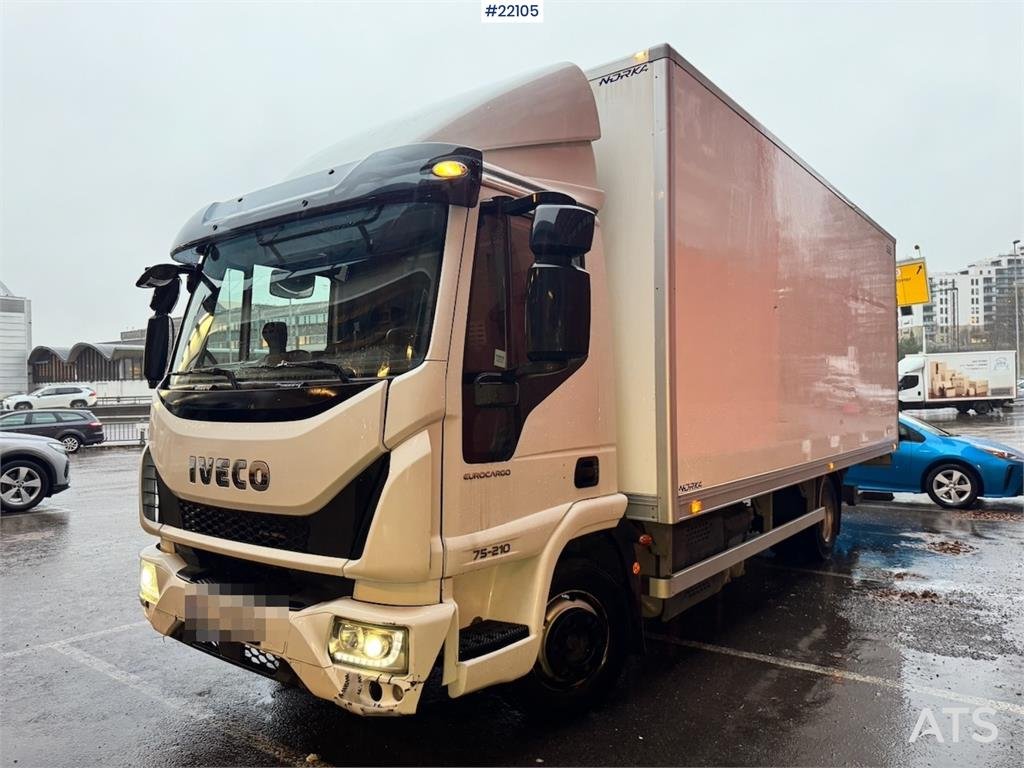Iveco Eurocargo 75-210 box truck. Only 93,000 km! 2017 22105 Eurocargo 75-210 box truck. Only 93,000 km! 2017 1