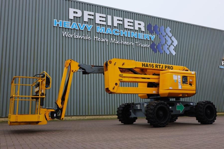 Haulotte HA16RTJ Pro Diesel, 4x4x4 Drive, 16 m Working Heig 2019 HAULOTTE - HA16RTJ Pro - 90259 HA16RTJ Pro Diesel, 4x4x4 ...