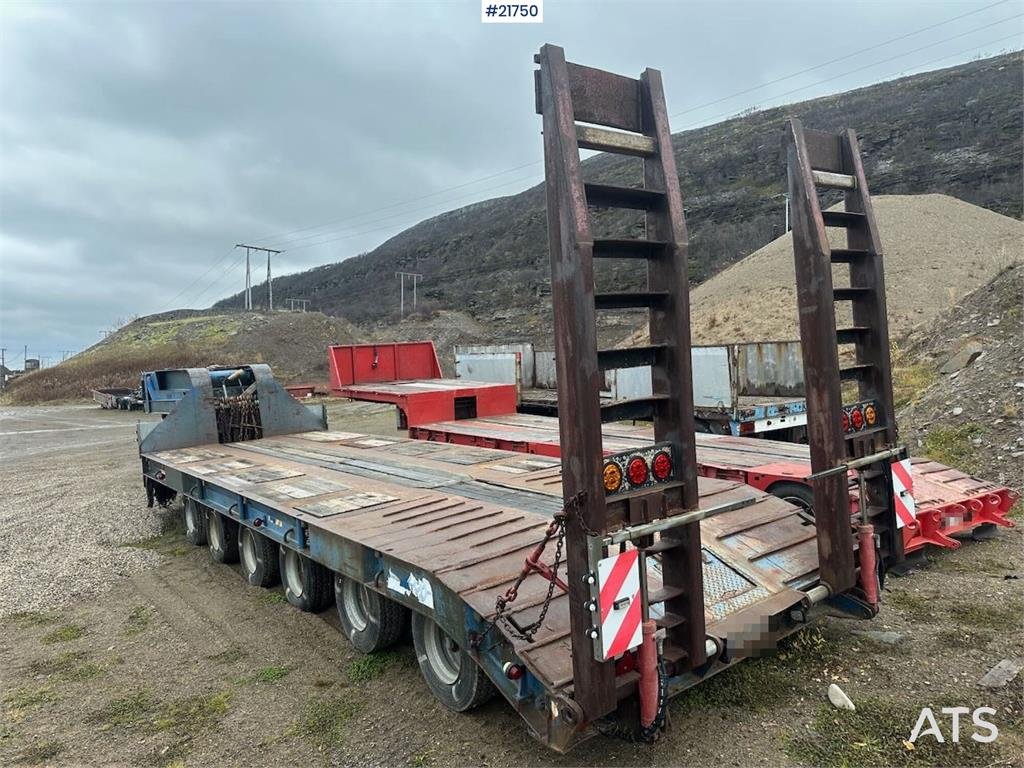 Damm 6-SD-355 1978 21750 Damm 6-SD-355 1978 1 Lowloader trailers