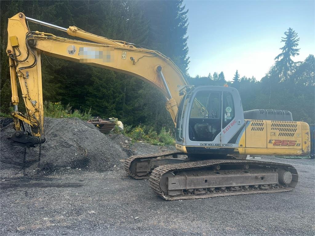 New Holland E265B Excavator w/ digging bucket and hydraulic sa 2008 21240 E265B Excavator w/ digging bucket and hydraulic ...