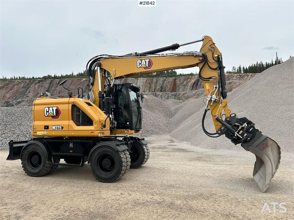 CAT M315 wheel digger w/ tilt and bucket 2023 21842 M315 wheel digger w/ tilt and bucket 2023 1 Crawler Excavators