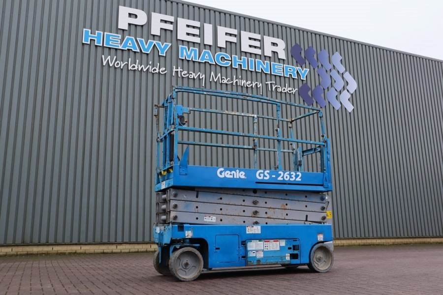 Genie GS2632 Electric, Working Height 10m, 227kg Capacit 2007 GENIE - GS2632 - 62707 GS2632 Electric, Working Height 10m, ...