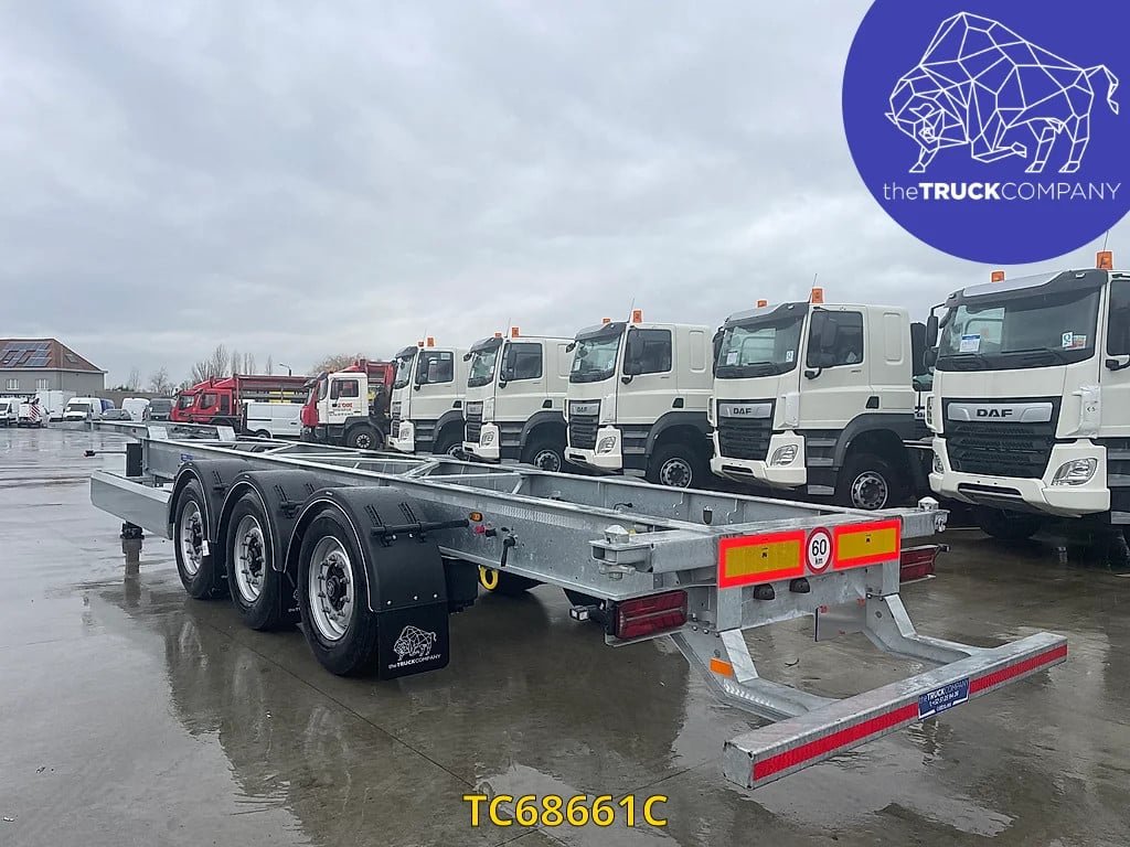 Hoet Trailers 45FT GOOSENECK Container Transport 2025 TC68661C Hoet Trailers 45FT GOOSENECK 2025 0