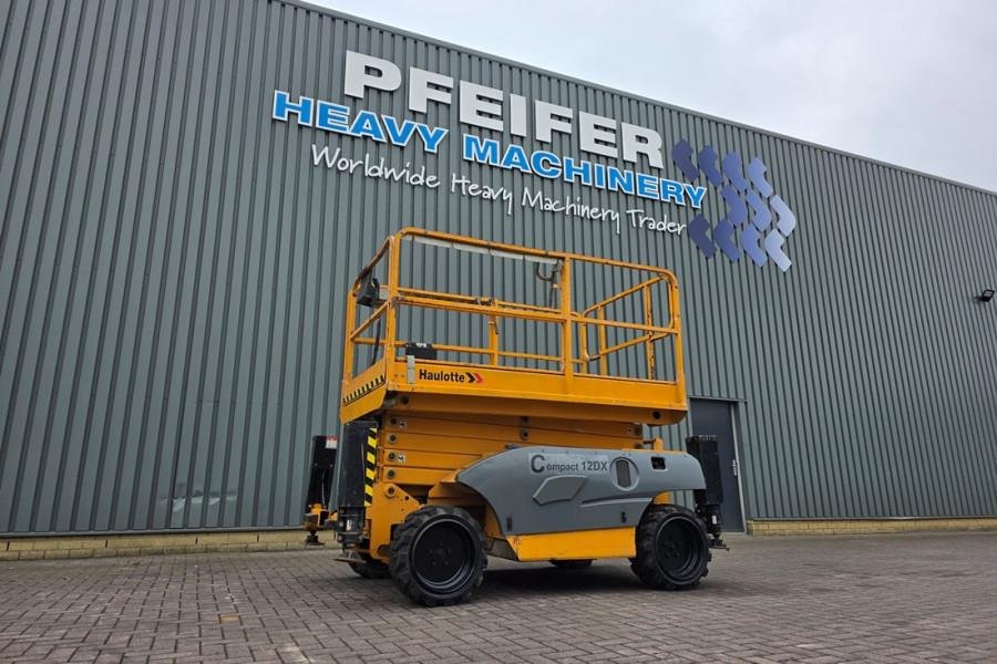 Haulotte Compact 12DX Diesel, 4x4 Drive, 12m Working Height 2011 HAULOTTE - Compact 12DX - 63596 Compact 12DX Diesel, 4x4 ...