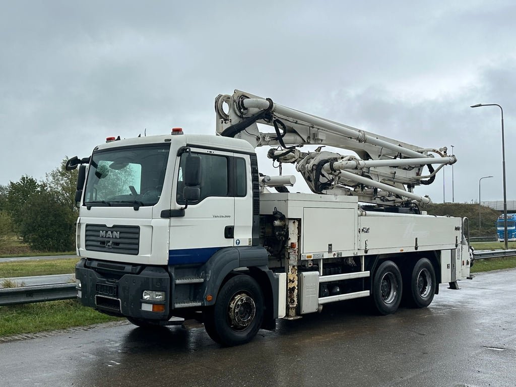 MAN TGA 26.360 6x4 with Putzmeister BSF24-4.16 24m Concrete Pump 2008 00033003 TGA 26.360 6x4 with Putzmeister BSF24-4.16 ...