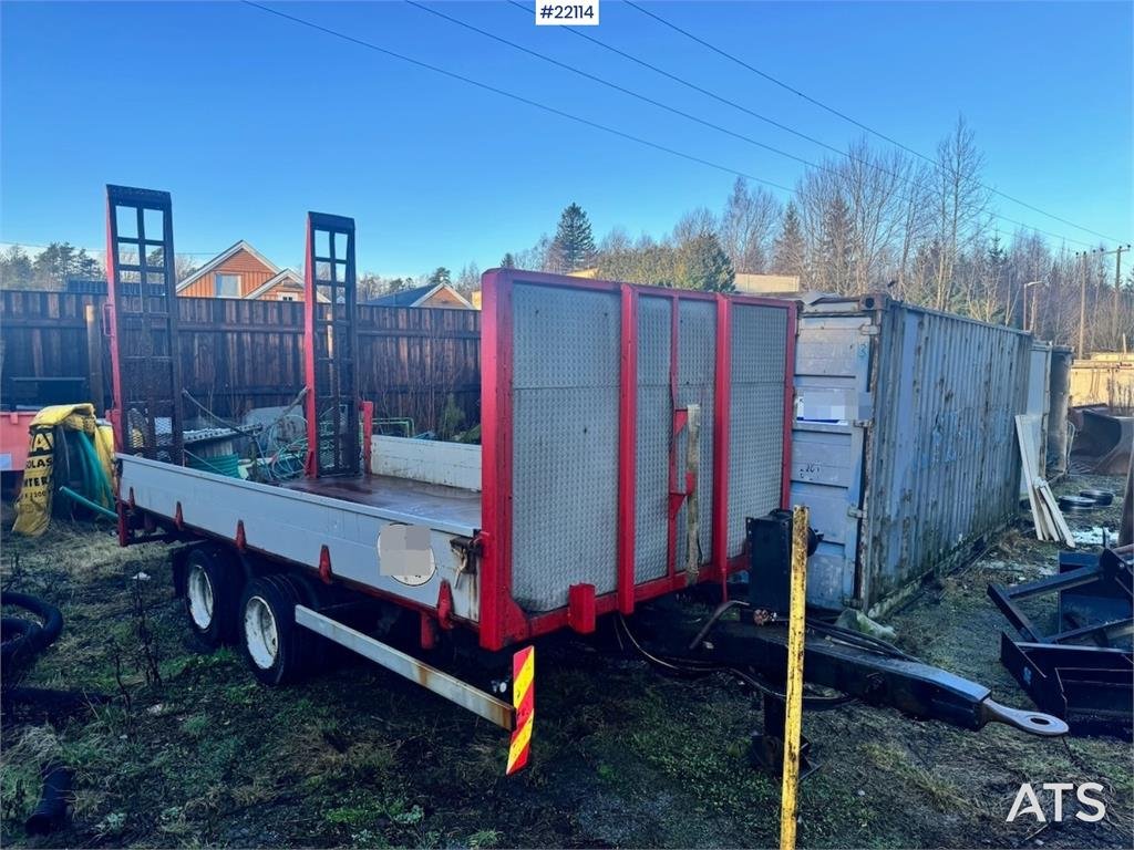 Mueller Maskinhenger 1995 22114 Mueller Maskinhenger 1995 1 Lowloader trailers