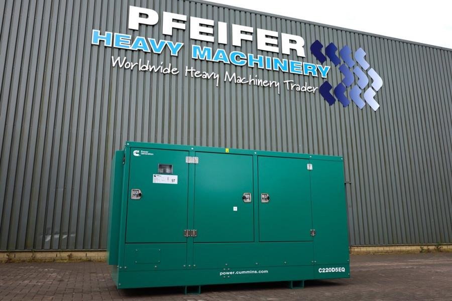 Cummins C220D5EQ Declaration of Conformity, Diesel, 220kVA 2025 CUMMINS - C220D5EQ - 63606 C220D5EQ Declaration of Conform...