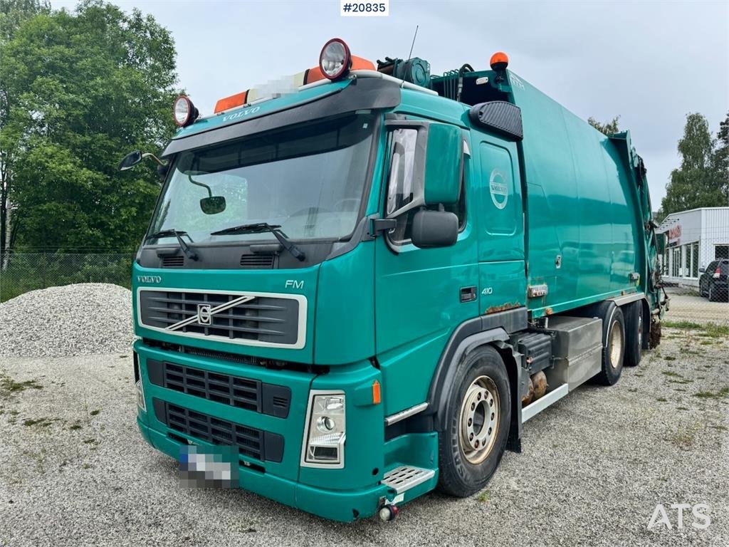 Volvo FM410 6x2 1 chamber Compactor truck. 2010 20835 FM410 6x2 1 chamber Compactor truck. 2010 1