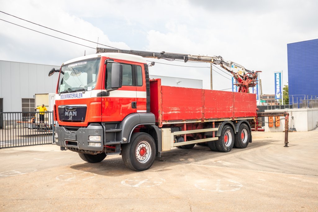 MAN TGS 33.360 BB + KENNIS 16 T/M -3XHYDR. 2010 E61902 TGS 33.360 BB + KENNIS 16 T/M -3XHYDR. 2010 1