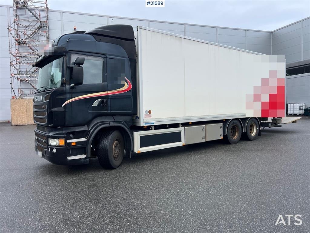 Scania R500 6x2 box truck w/ 2 temp refrigerator/freezer 2012 21589 R500 6x2 box truck w/ 2 temp refrigerator/freezer 2012 1