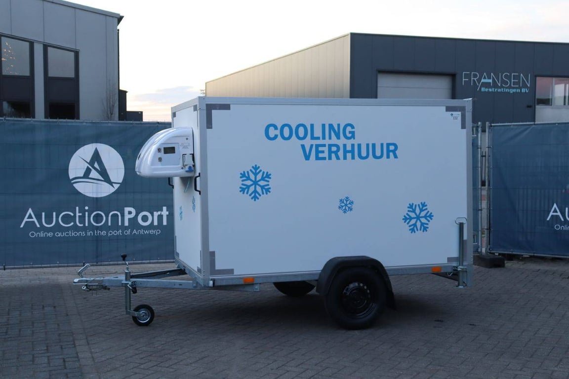 Closed refrigerated trailer 260x150cm 2025 New 2025 COBO 2025 0