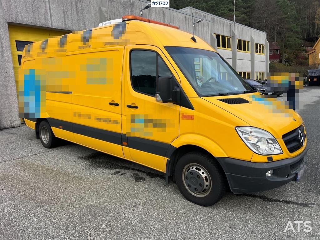 Mercedes-Benz Sprinter 519 cdi Rørinspeksjonsbil 2010 21702 Sprinter 519 cdi Rørinspeksjonsbil 2010 1 Closed vans