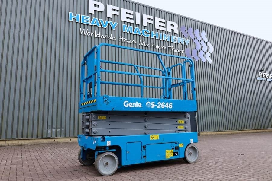 Genie GS2646 Electric, Working Height 9.80m, Capacity 45 2013 GENIE - GS2646 - 90022 GS2646 Electric, Working Height 9.80m...
