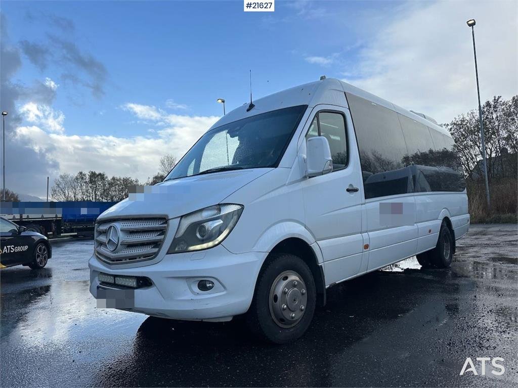 Mercedes-Benz sprinter minibus 4x2 w/ 16+1 seats, wheelchair ram 2017 21627 Mercedes-Benz sprinter minibus 4x2 w/ 16+1 sea...