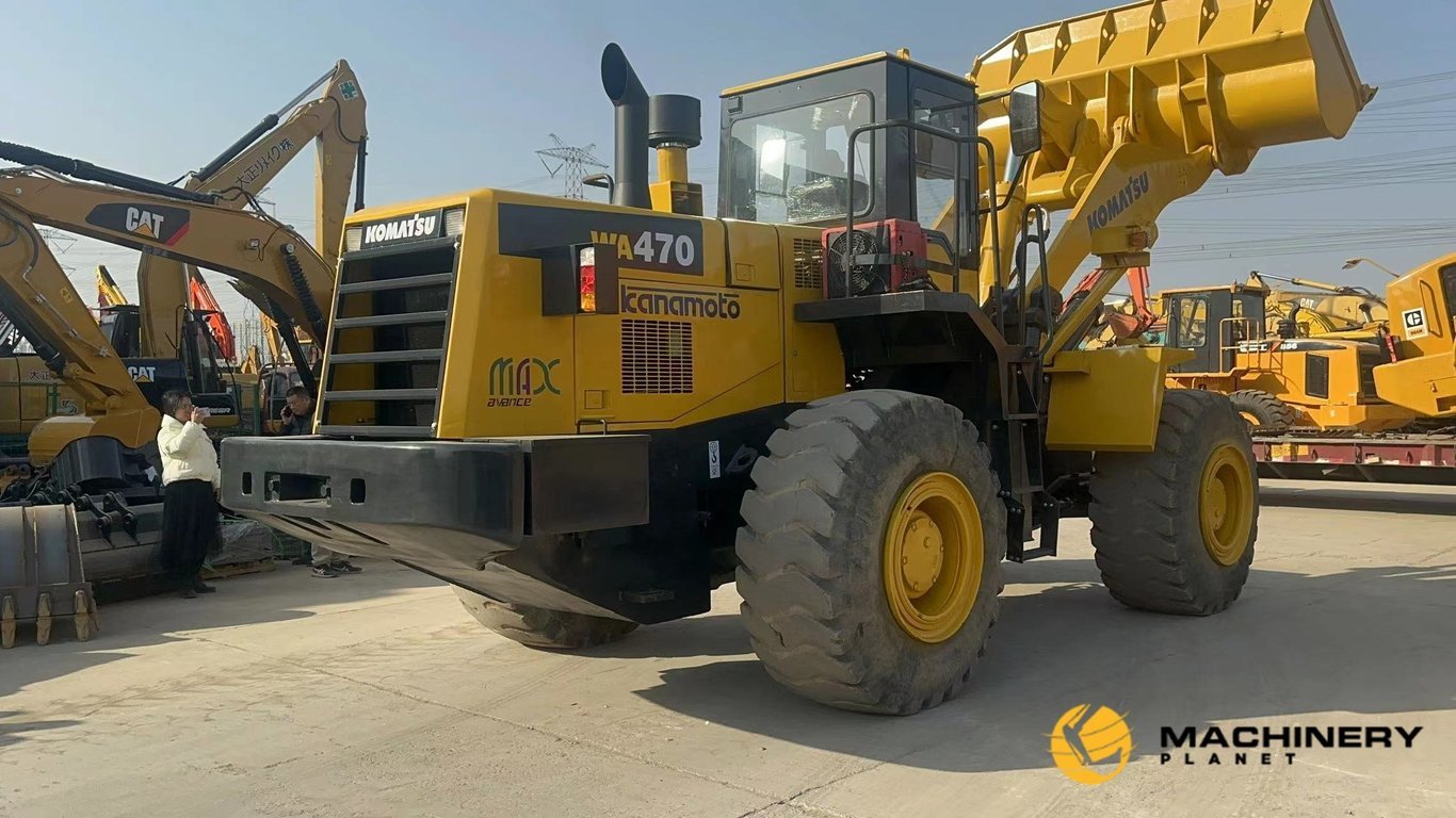 WA470-3 Komatsu good price hot sale made in japan Original WA470-3 2018 1 Wheel Loaders image 2