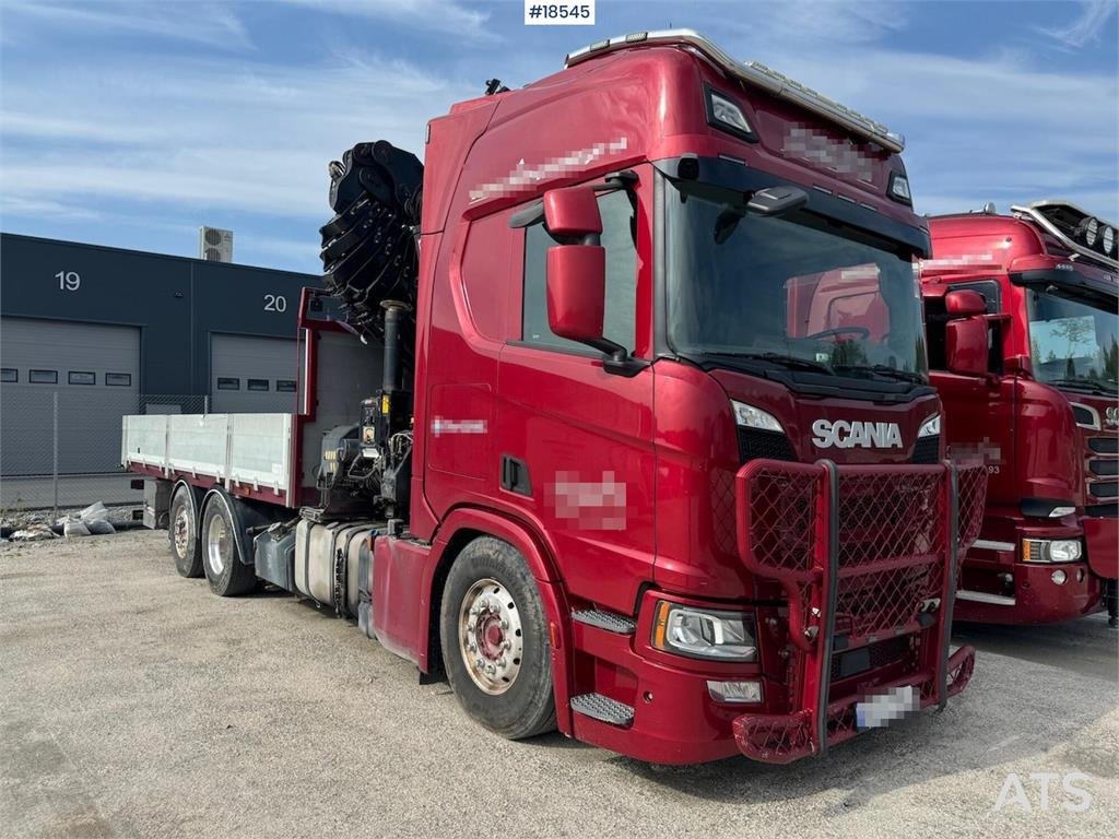 Scania R500 6x2 crane truck w/ 47 t/m Hiab crane with jib 2019 18545 R500 6x2 crane truck w/ 47 t/m Hiab crane with jib 20...