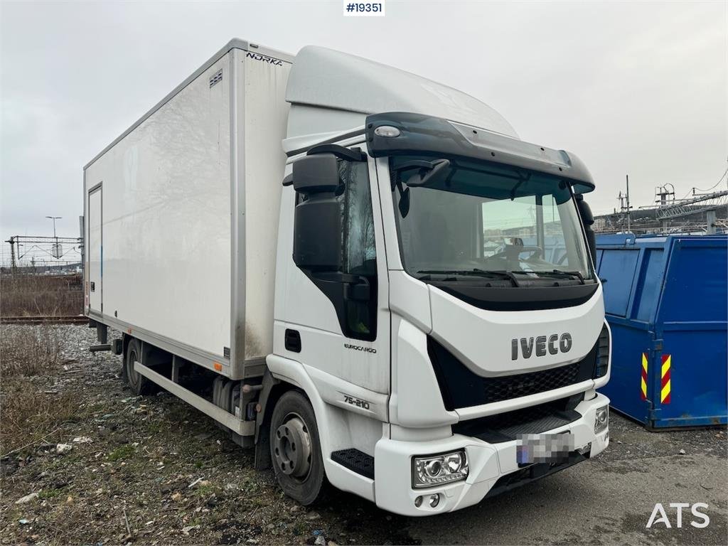 Iveco 75E Van. 15 pallets. 86,000 km! WATCH VIDEO 2018 19351 75E Van. 15 pallets. 86,000 km! WATCH VIDEO 2018 1