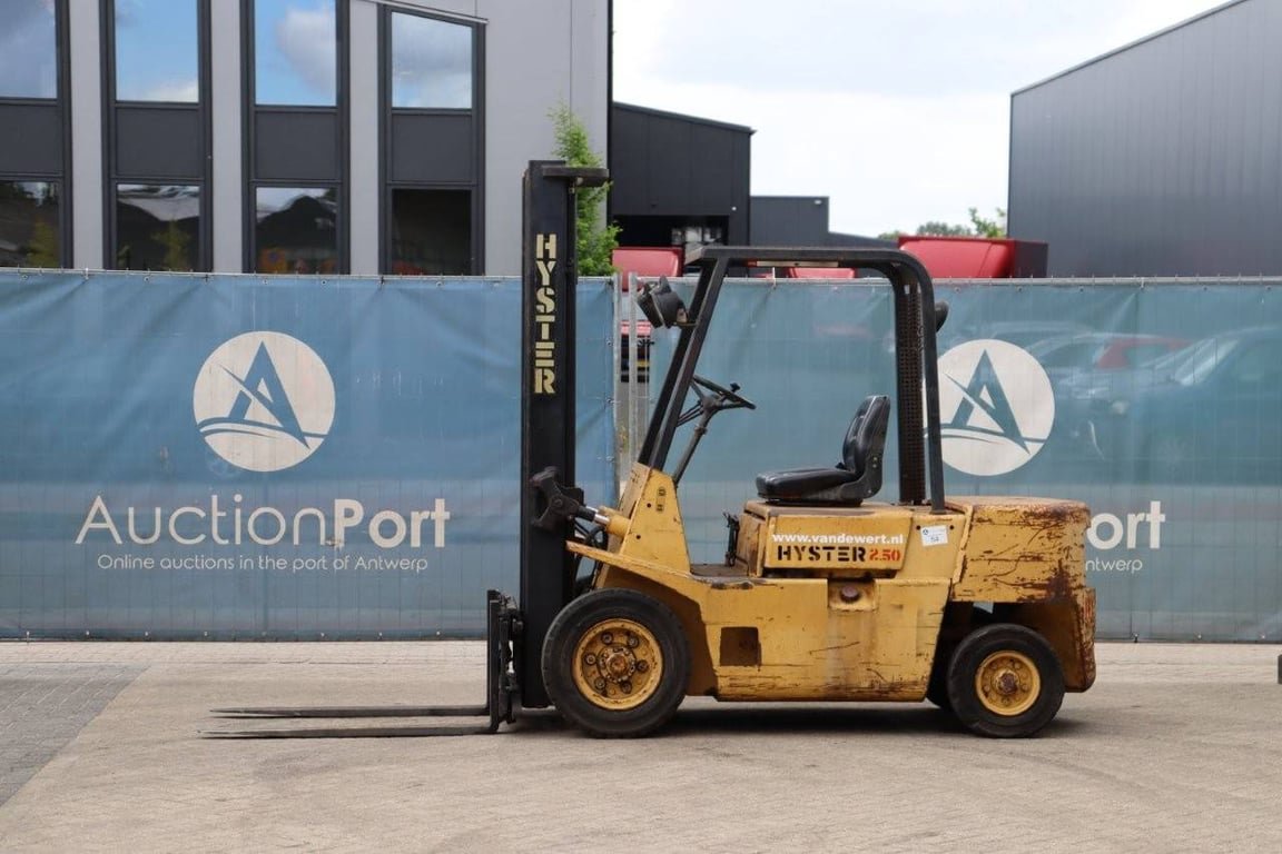 Forklift Hyster H2.50XL Diesel 2500kg 3.8m 1986 1986 H2.50XL 1986 1 Forklift