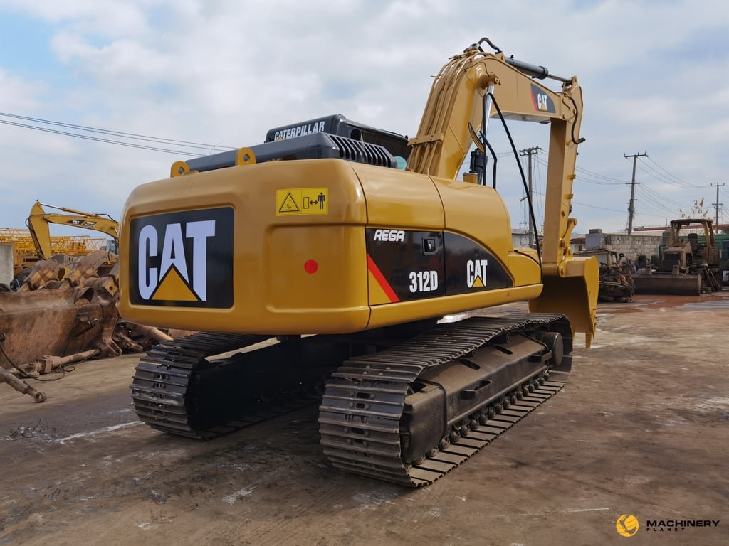 312D Caterpillar Used Excavator LOW PRICE 312D 2019 1 Crawler Excavators image 4