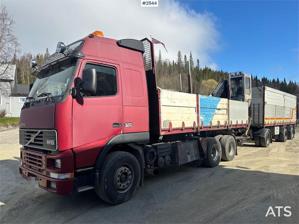 Volvo FH 16 6x4 timber truck w/ 1983 Briab grain trailer 1999 21144 FH 16 6x4 timber truck w/ 1983 Briab grain trailer 1999 1