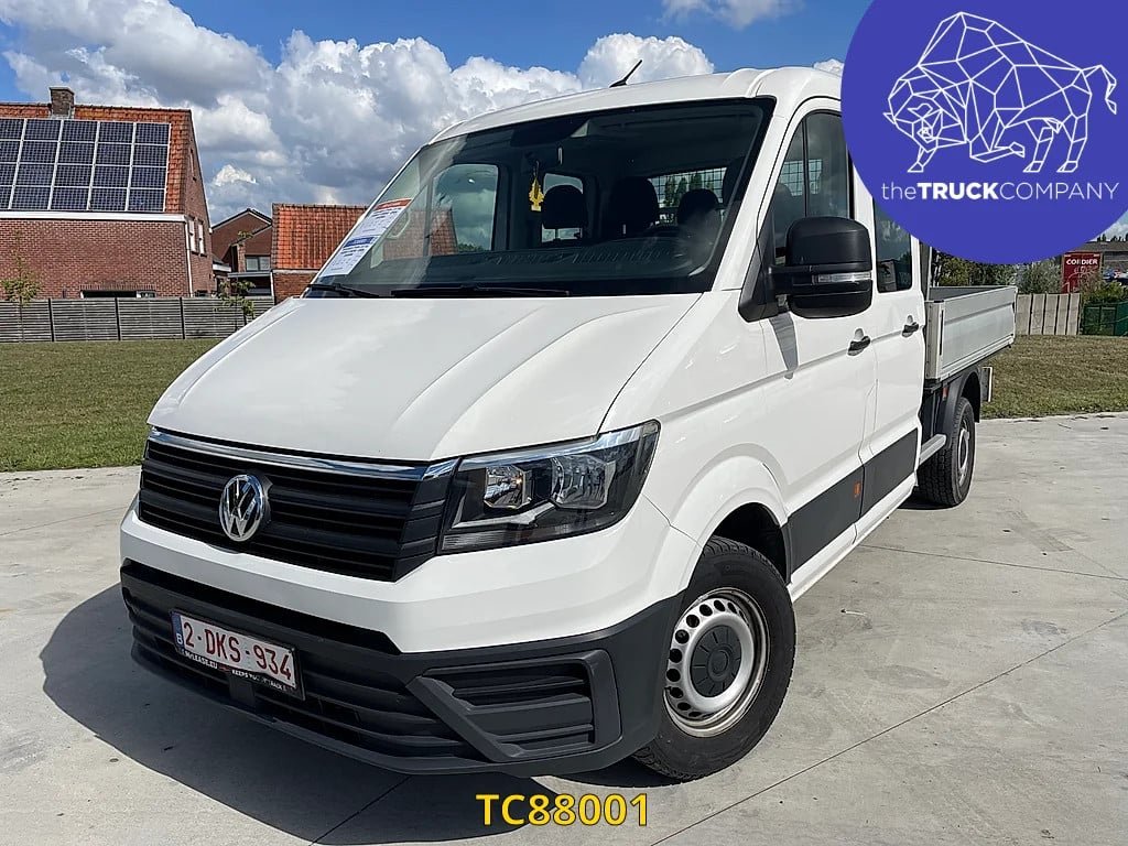 Volkswagen Crafter 2.0 TDI DUBBELE CABINE - OPEN LAADBAK 2019 TC88001 Volkswagen Crafter 2.0 TDI DUBBELE CABINE - OPEN LAA...