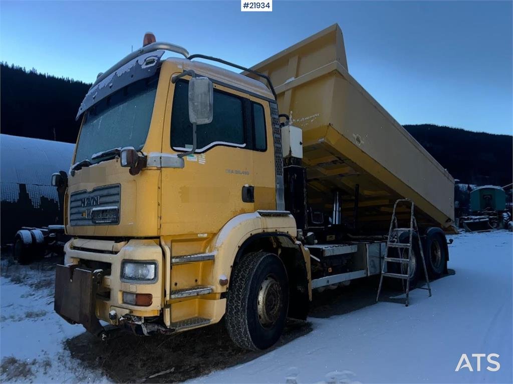 MAN TGA 28.410 6x2 Snowplow-Equipped Tipper Truck – Re 2005 21934 TGA 28.410 6x2 Snowplow-Equipped Tipper – Re 2005 1 Tipp...