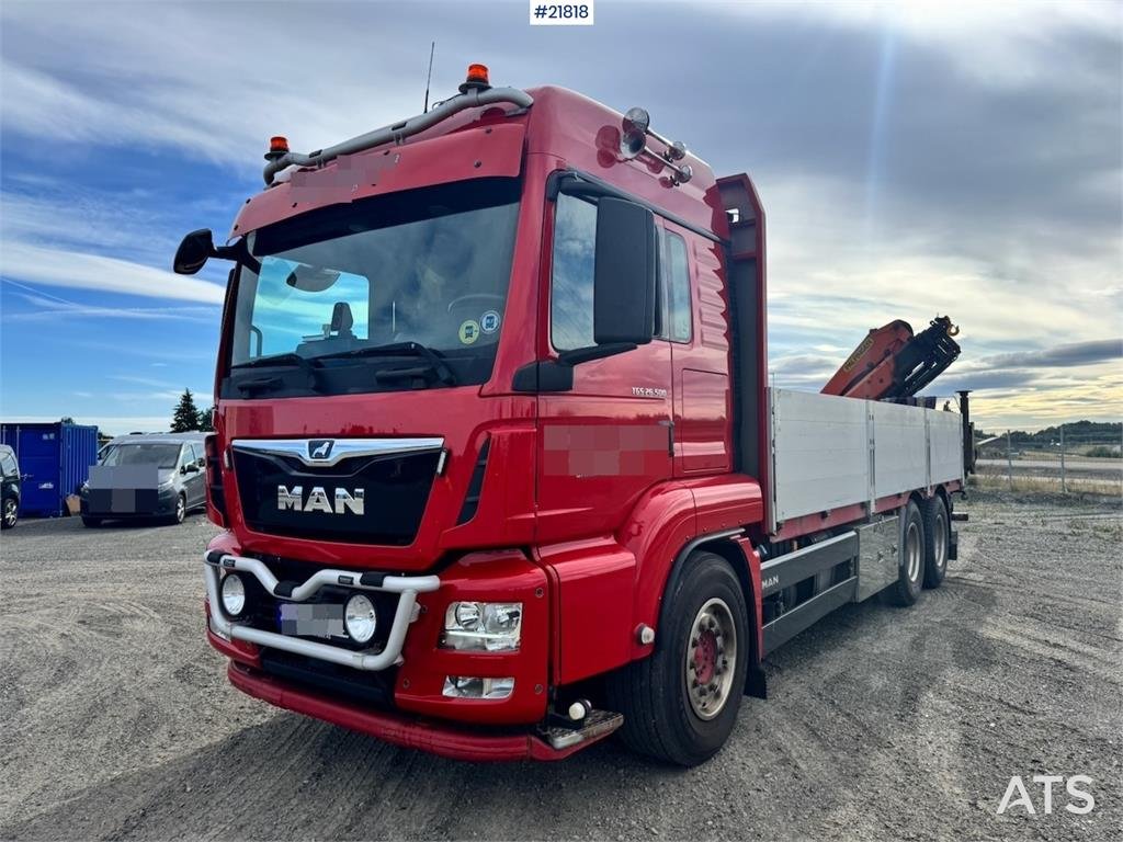 MAN TGS 26.500 6x4 Crane Truck with 19 t/m Rear-Mounte 2017 21818 TGS 26.500 6x4 Crane with 19 t/m Rear-Mounte 2017 1 Cran...