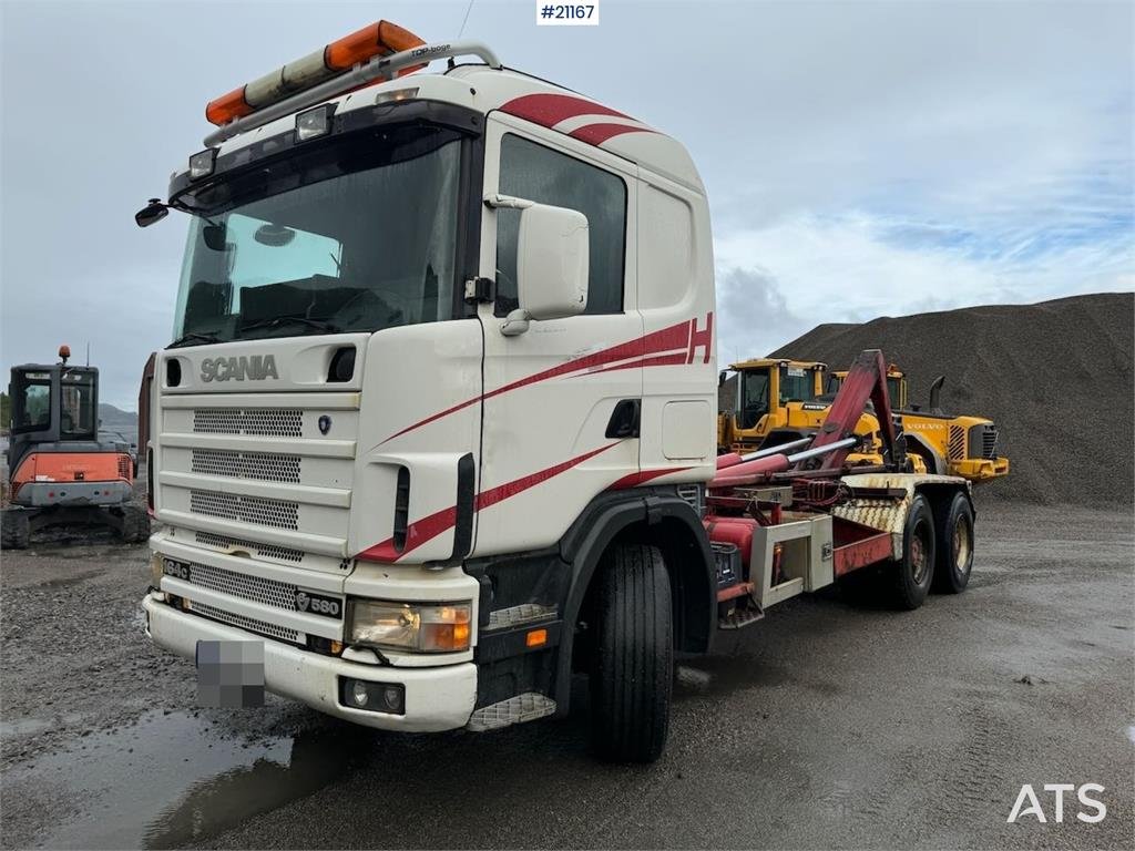 Scania R164 6x4 Hook truck. 2003 21167 R164 6x4 Hook truck. 2003 1