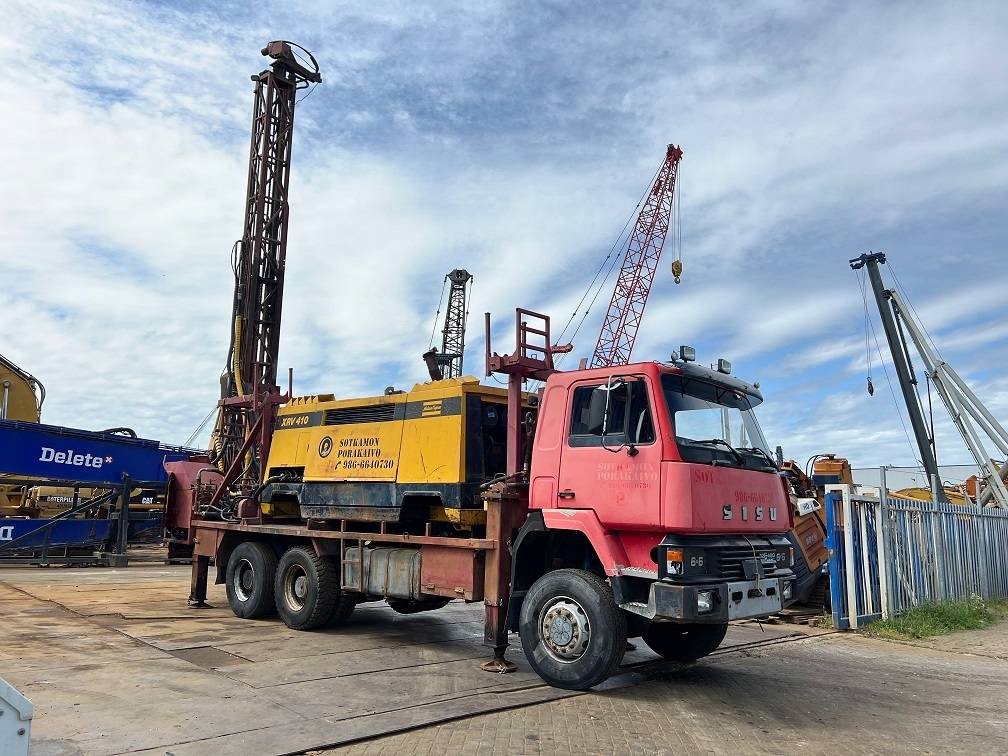 Sisu 12E480 6X6 WATER WELL DRILL ATLAS COPCO XRV410 (50 1990 3956 Sisu 12E480 6X6 WATER WELL DRILL ATLAS COPCO XRV410 (50 ...