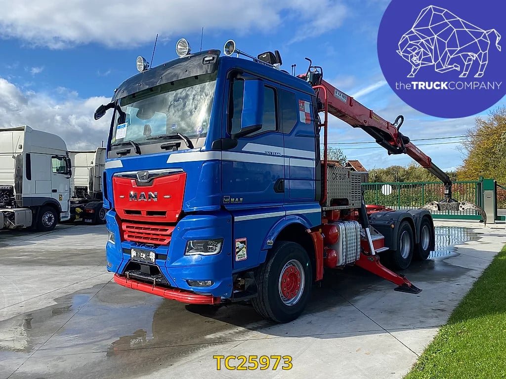 MAN TGX 33.640 + PALFINGER EPSILON CRANE S300L83 2023 TC25973 TGX 33.640 + PALFINGER EPSILON CRANE S300L83 2023 1 Crane tr...