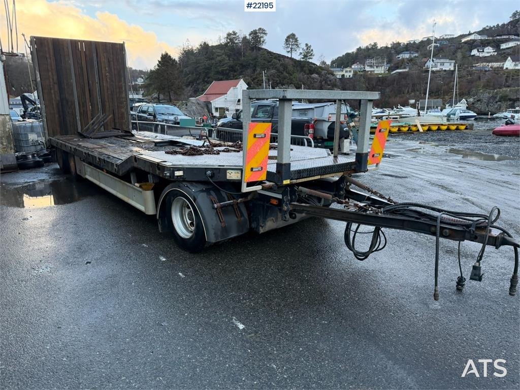 Damm SL-28M 3-axle machinery trailer with hydraulic dri 2013 22195 Damm SL-28M 3-axle machinery trailer with hydraulic dri...