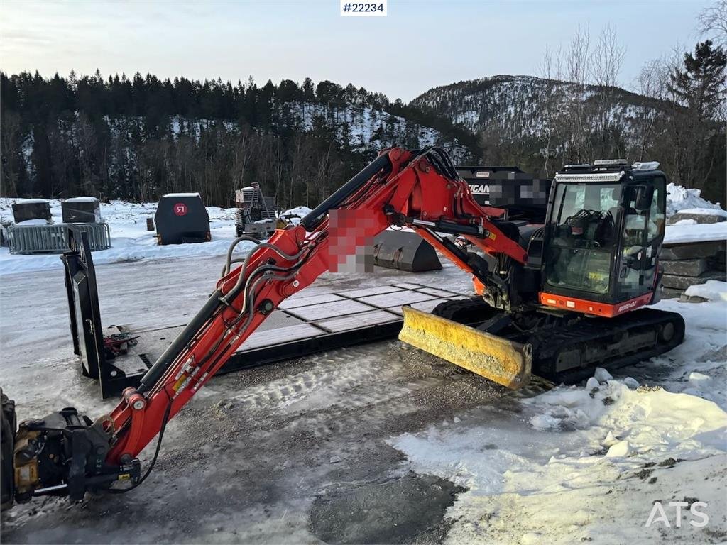 Kubota KX080-4α2 Beltegraver m/ 2 delt bom, tilt og 2 sku 2020 22234 KX080-4α2 Beltegraver m/ 2 delt bom, tilt og 2 sku 20...