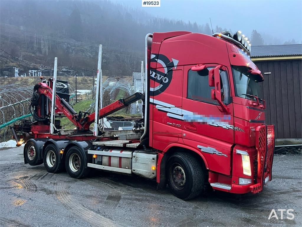 Volvo Fh540 8x4 Timber Truck w/ 2016 M110L80 Palfinger C 2019 19523 Fh540 8x4 Timber Truck w/ 2016 M110L80 Palfinger C 2019 1