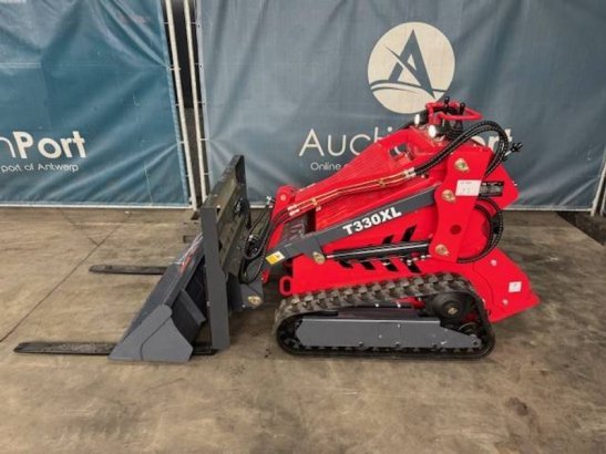 Skid steer loader Nuoman T330XL Red Diesel 2025 New Nuoman NM-SLD380 2025 1