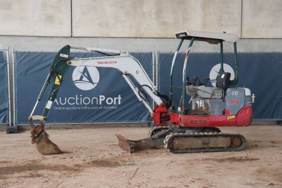 Mini excavator Takeuchi TB219 Diesel 12kW 2014 TB219 2014 2