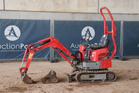 Mini excavator Yanmar SV08-1A Diesel 7.5kW 2017 923 2017 2