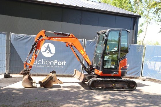 Crawler excavator Kubota U27-4 Diesel 15.5kW 2016 10085 2016 2 Crawler Excavators