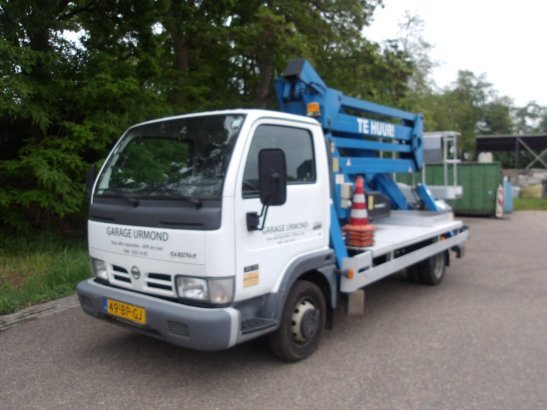 Nissan Cabstar Diesel Self-propelled Aerial Platform 17.8m 2004 Cabstar 2